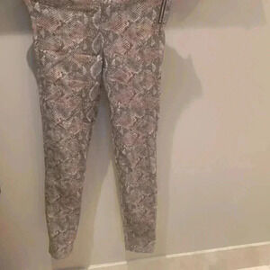 Snake  print pants